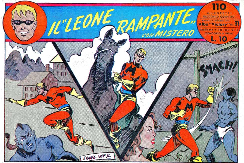 Comic Book Cover For Mistero 11 - Il Leone Rampante