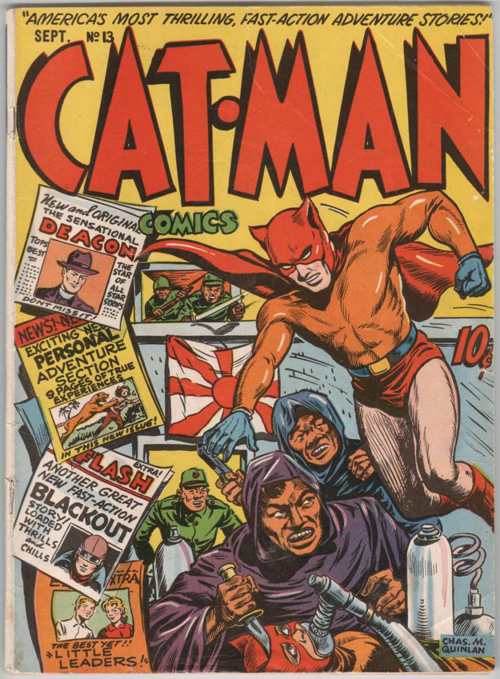Cat-Man Comics 13 (Holyoke) - Comic Book Plus