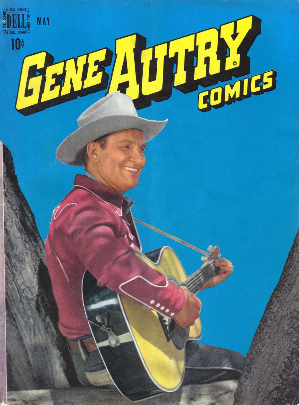 Comic Book Cover For Gene Autry Comics 15 - Version 1