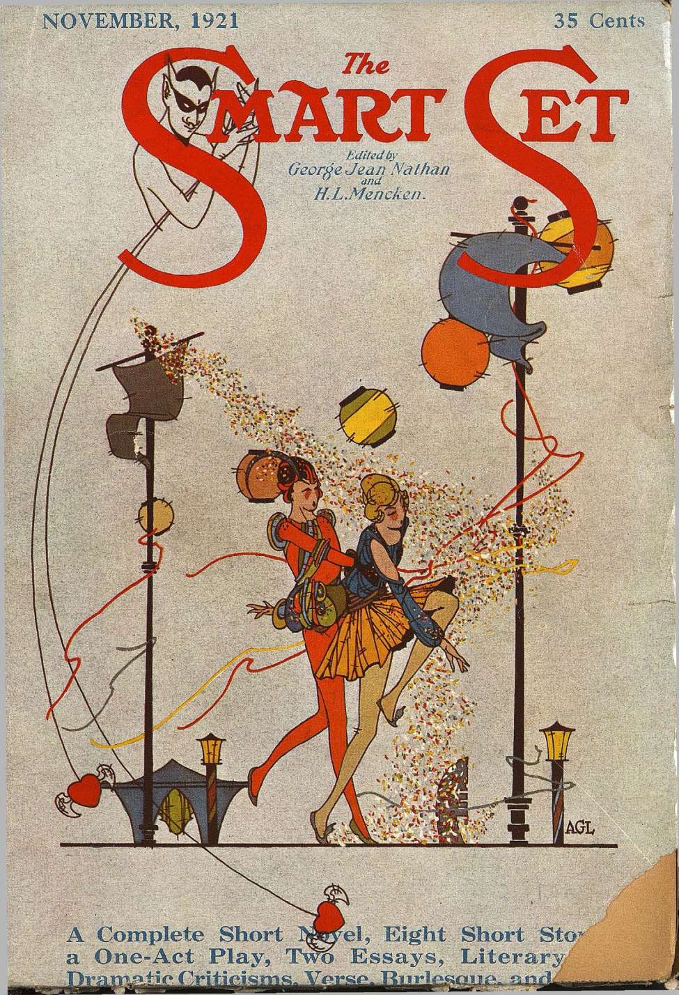 Comic Book Cover For The Smart Set v66 3