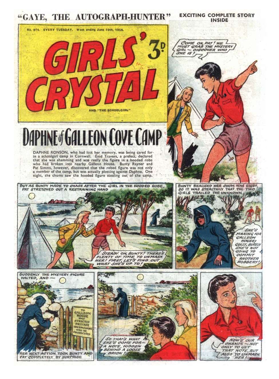 Comic Book Cover For Girls' Crystal 974