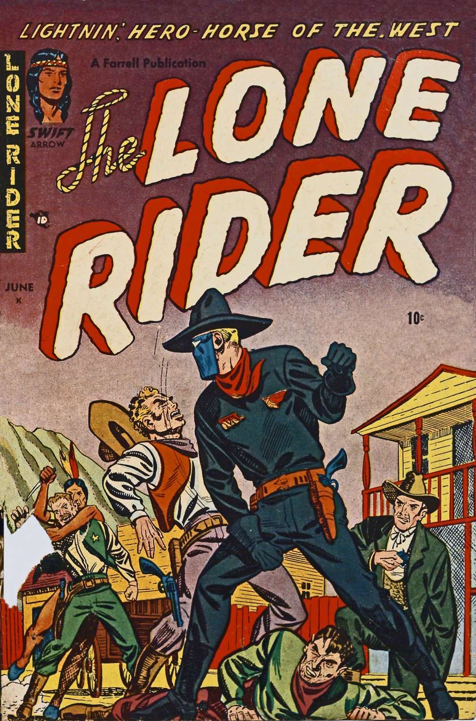 Book Cover For The Lone Rider 8 - Version 2