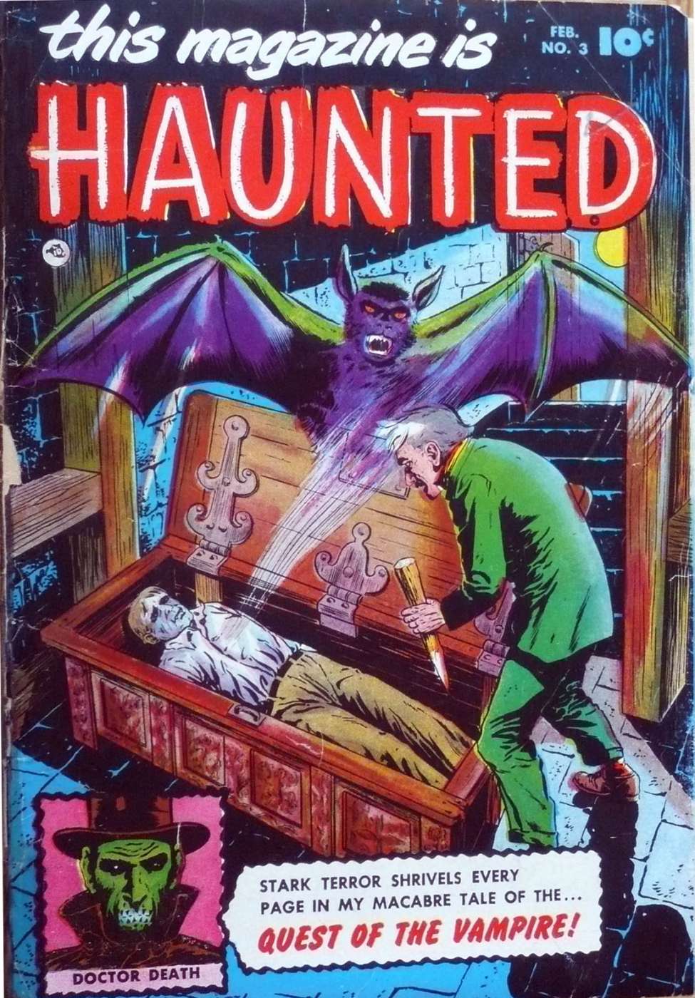 Comic Book Cover For This Magazine Is Haunted 3 (dig cam)
