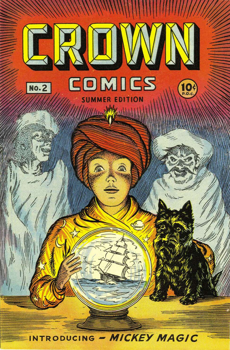 Comic Book Cover For Crown Comics 2