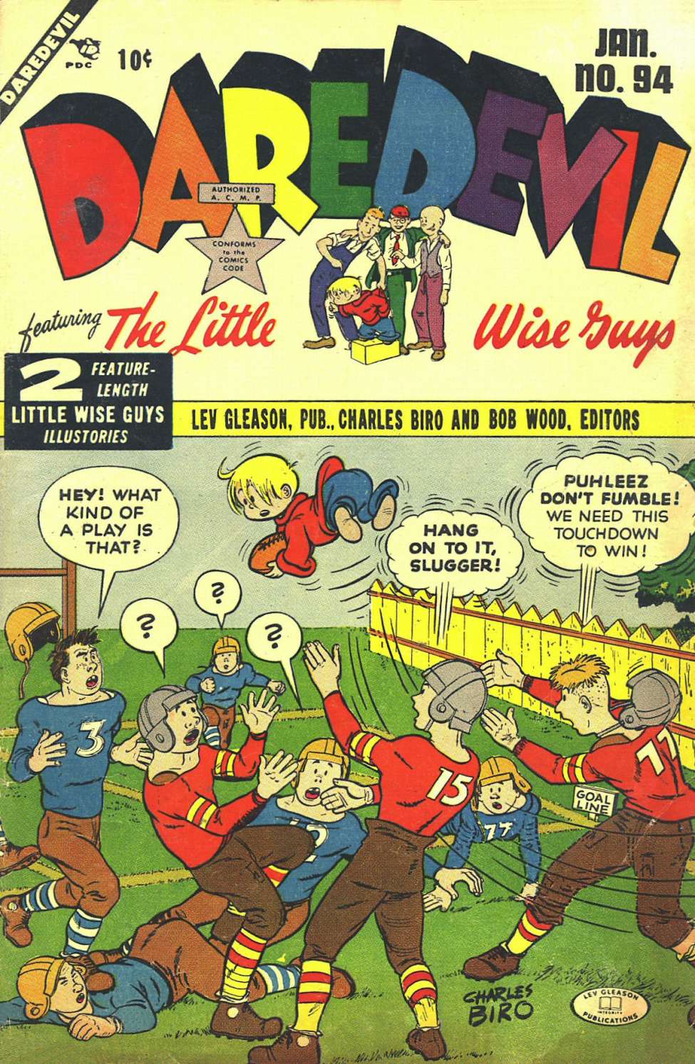 Comic Book Cover For Daredevil Comics 94