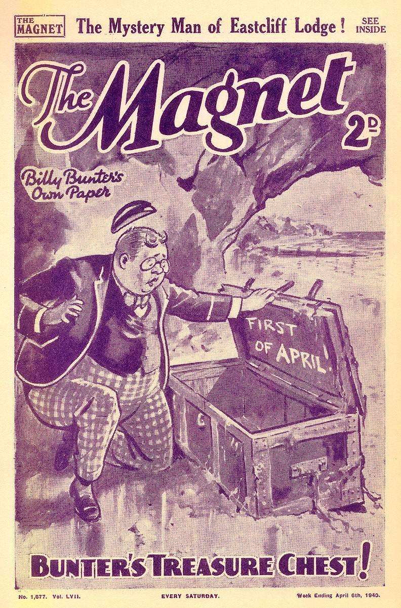 Comic Book Cover For The Magnet 1677 - The Mystery of Eastcliff Lodge!