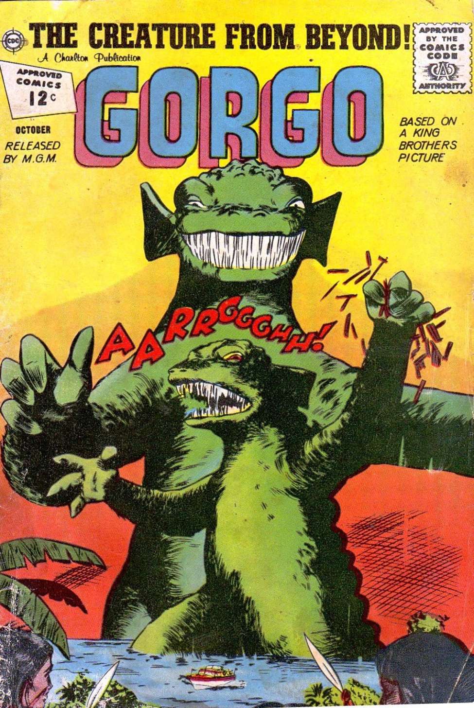 Comic Book Cover For Gorgo 9