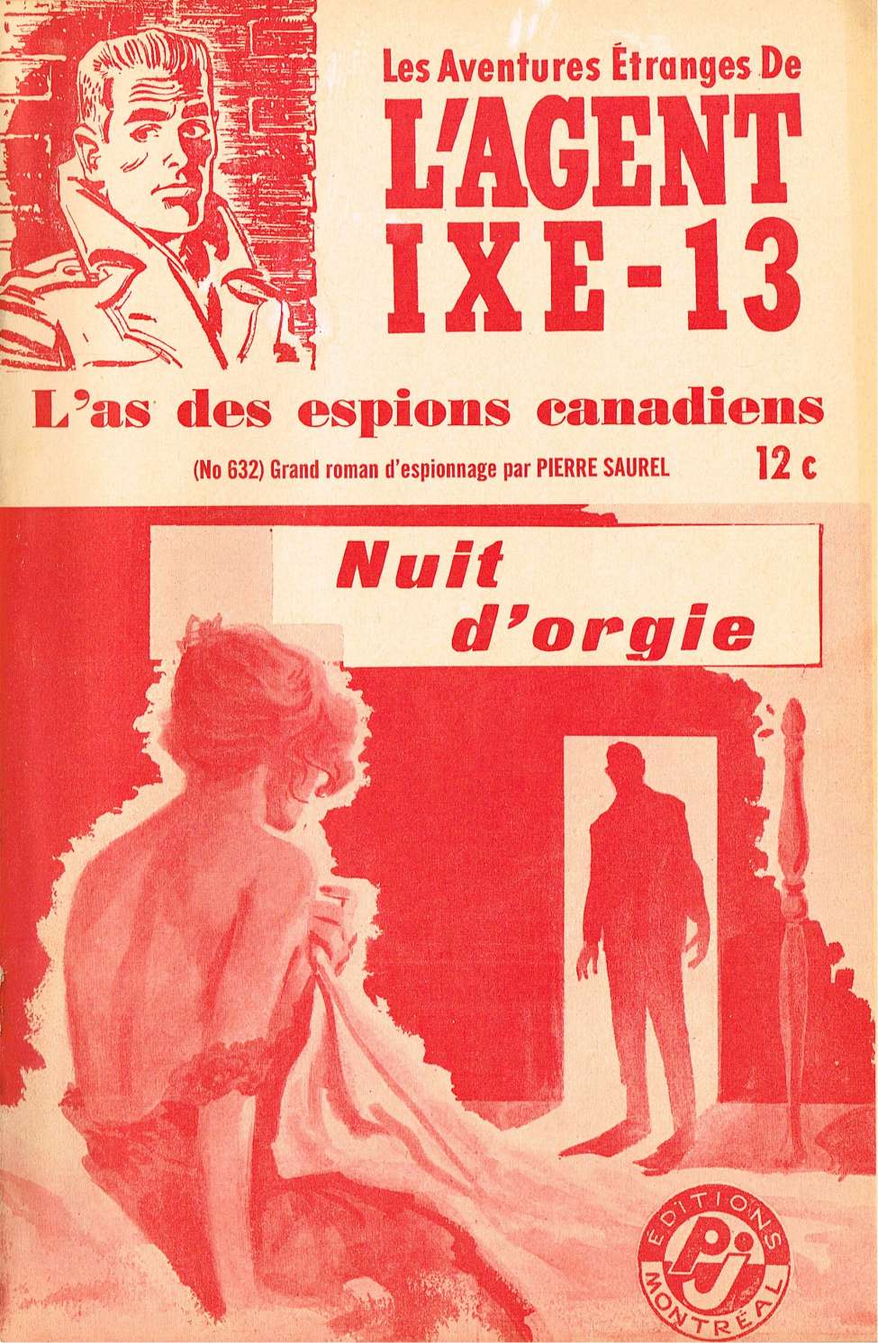 Book Cover For L'Agent IXE-13 v2 632 - Nuit d'orgie
