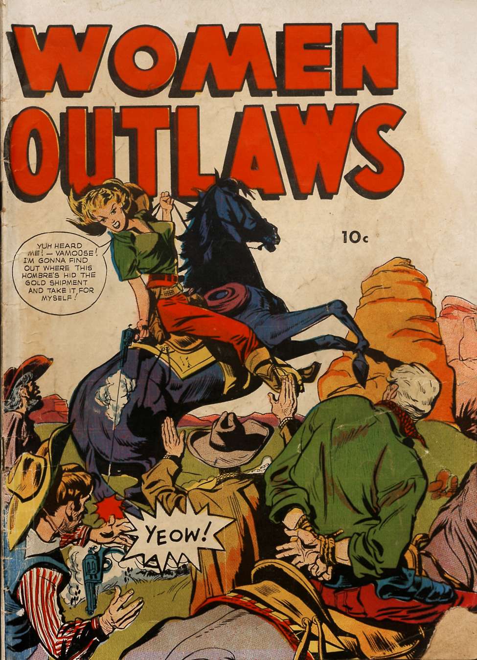 Book Cover For Women Outlaws (nn)