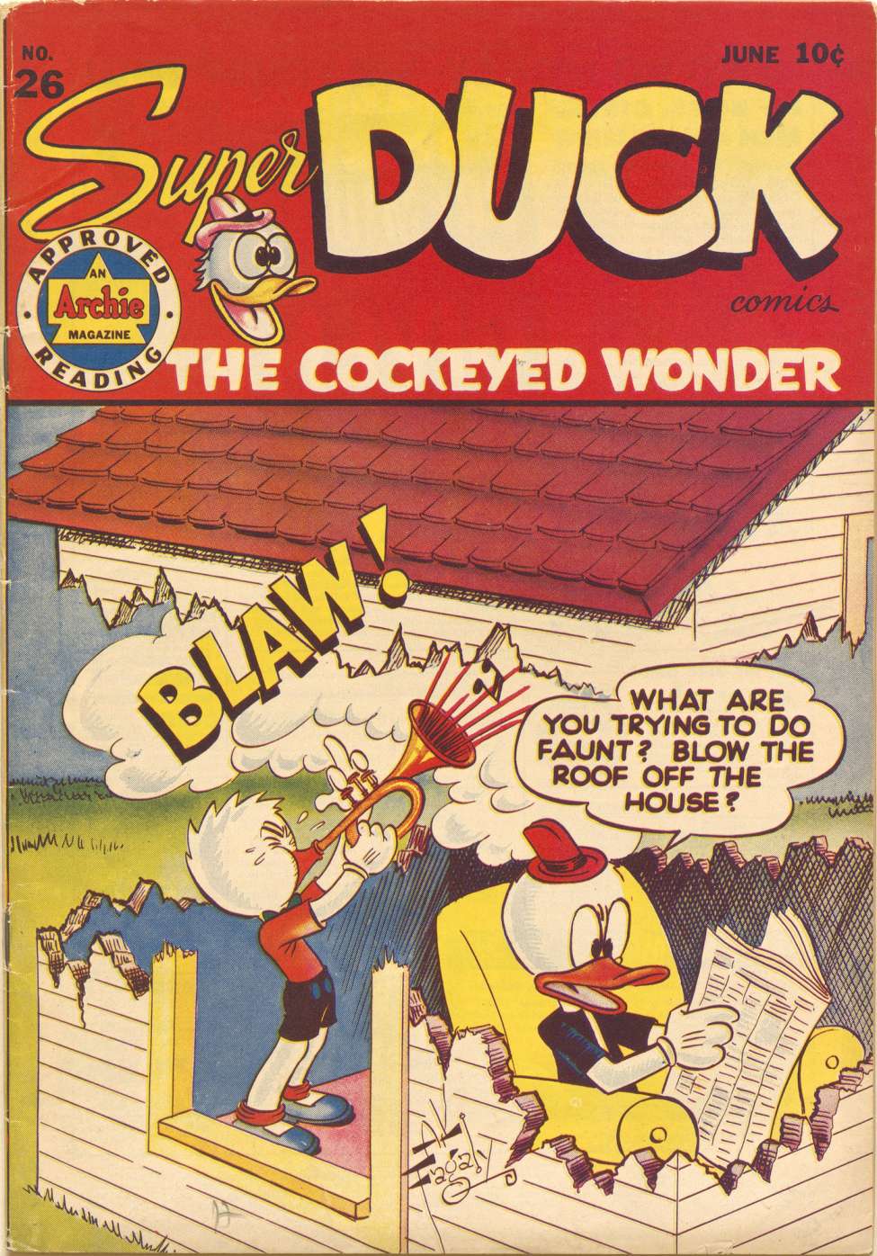 Book Cover For Super Duck 26