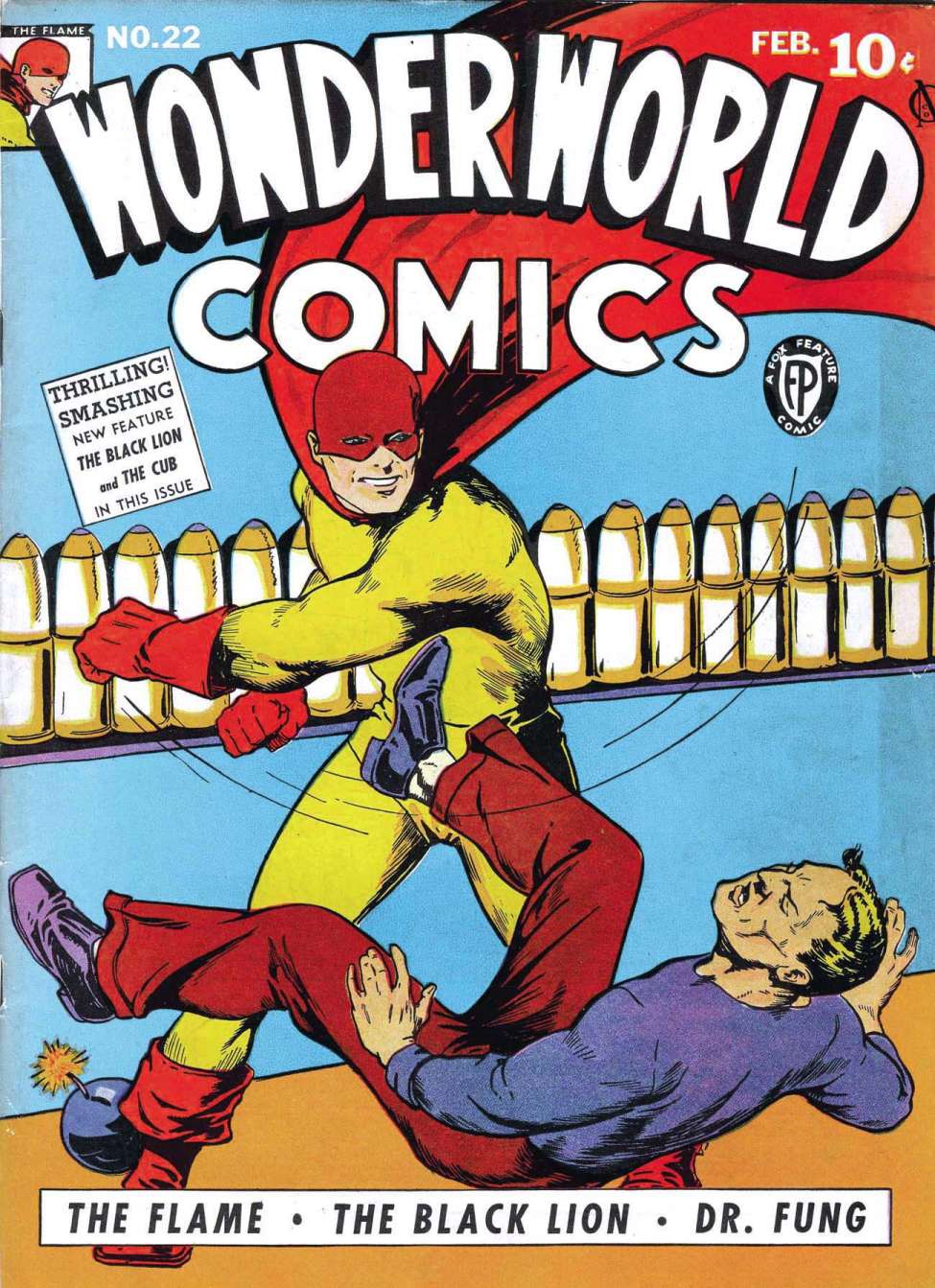 Comic Book Cover For Wonderworld Comics 22
