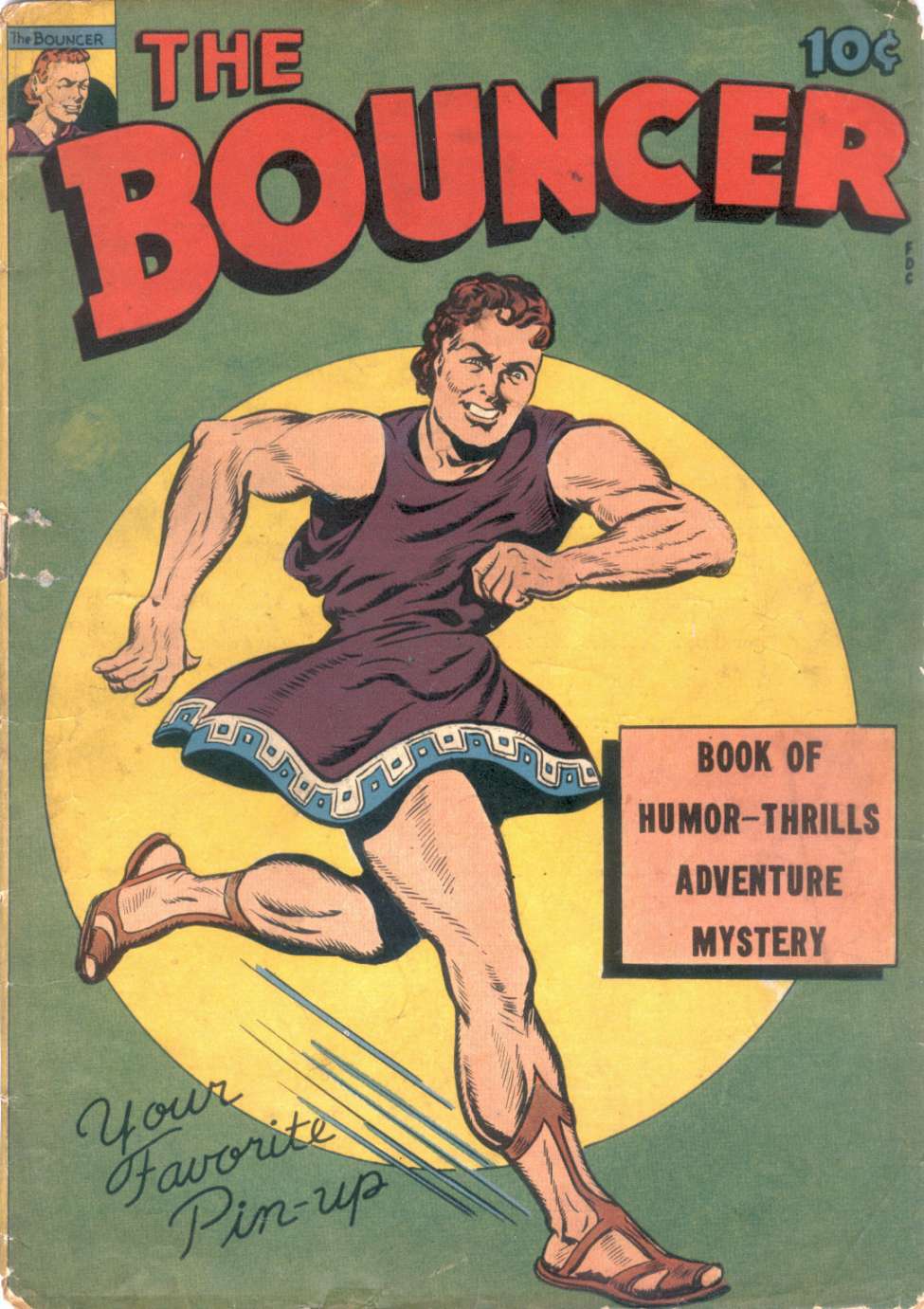 Book Cover For The Bouncer 10 - Version 1