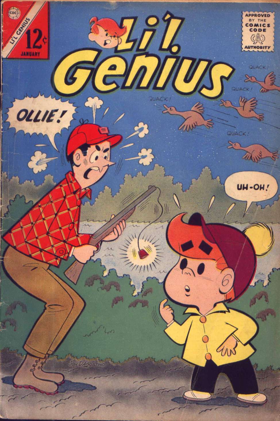 Comic Book Cover For Li'l Genius 48