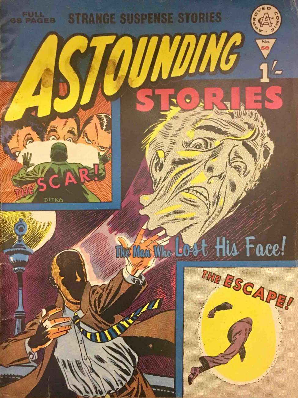 Book Cover For Astounding Stories 58