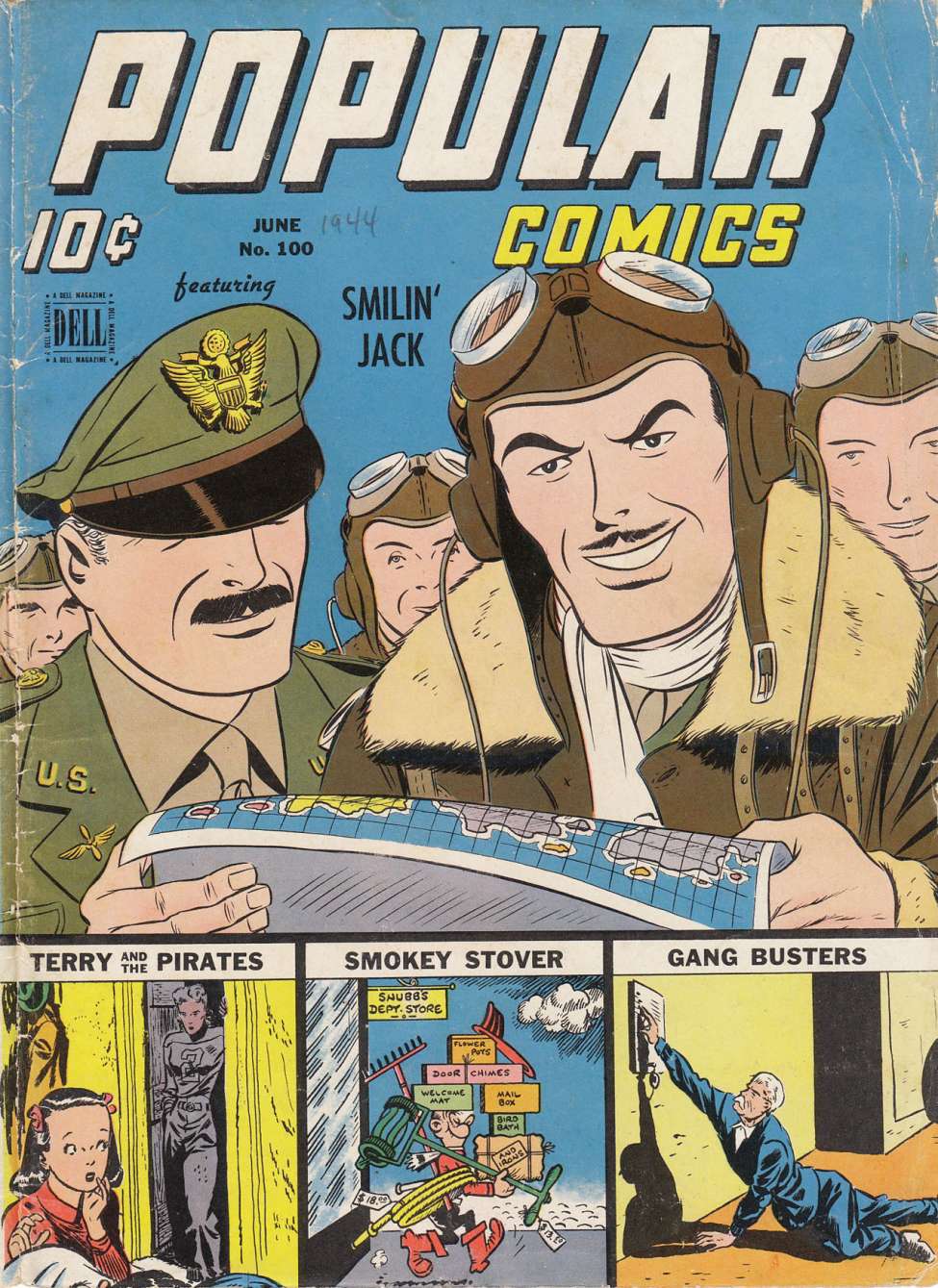 Book Cover For Popular Comics 100