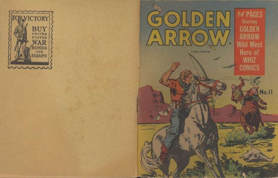Book Cover For Mighty Midget Comics - Golden Arrow