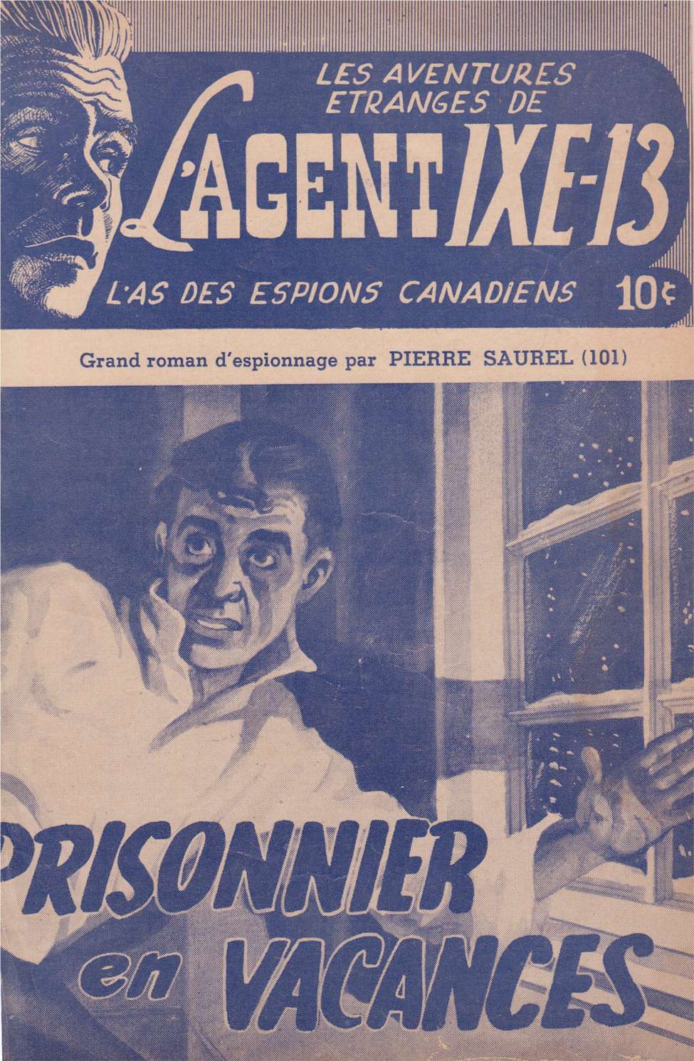 Comic Book Cover For L'Agent IXE-13 v2 101 - Prisonnier en vacances