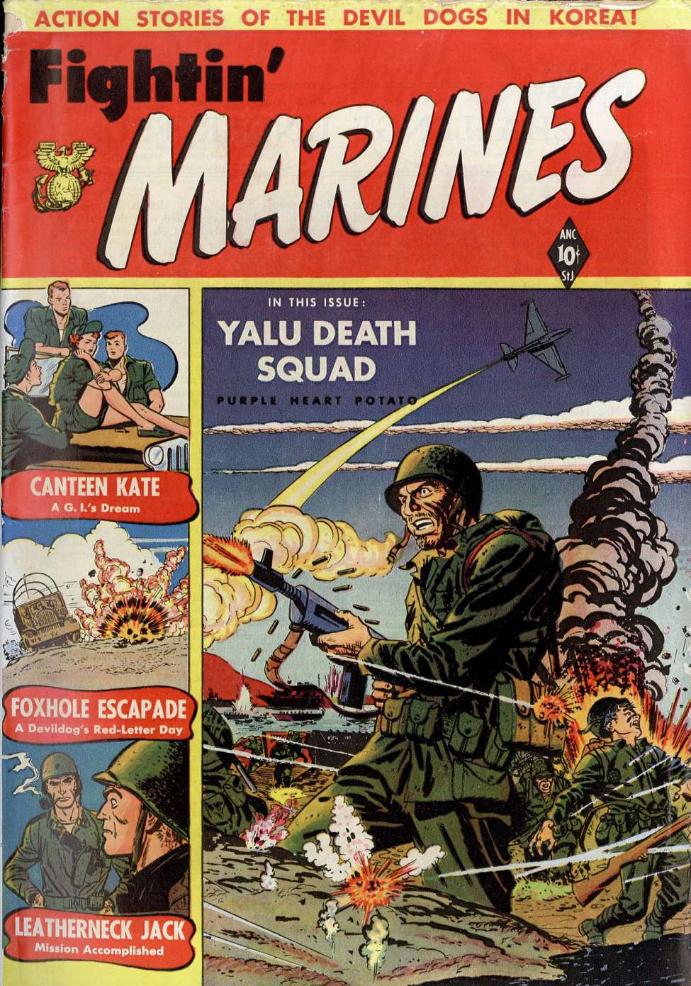 Comic Book Cover For Fightin' Marines 2