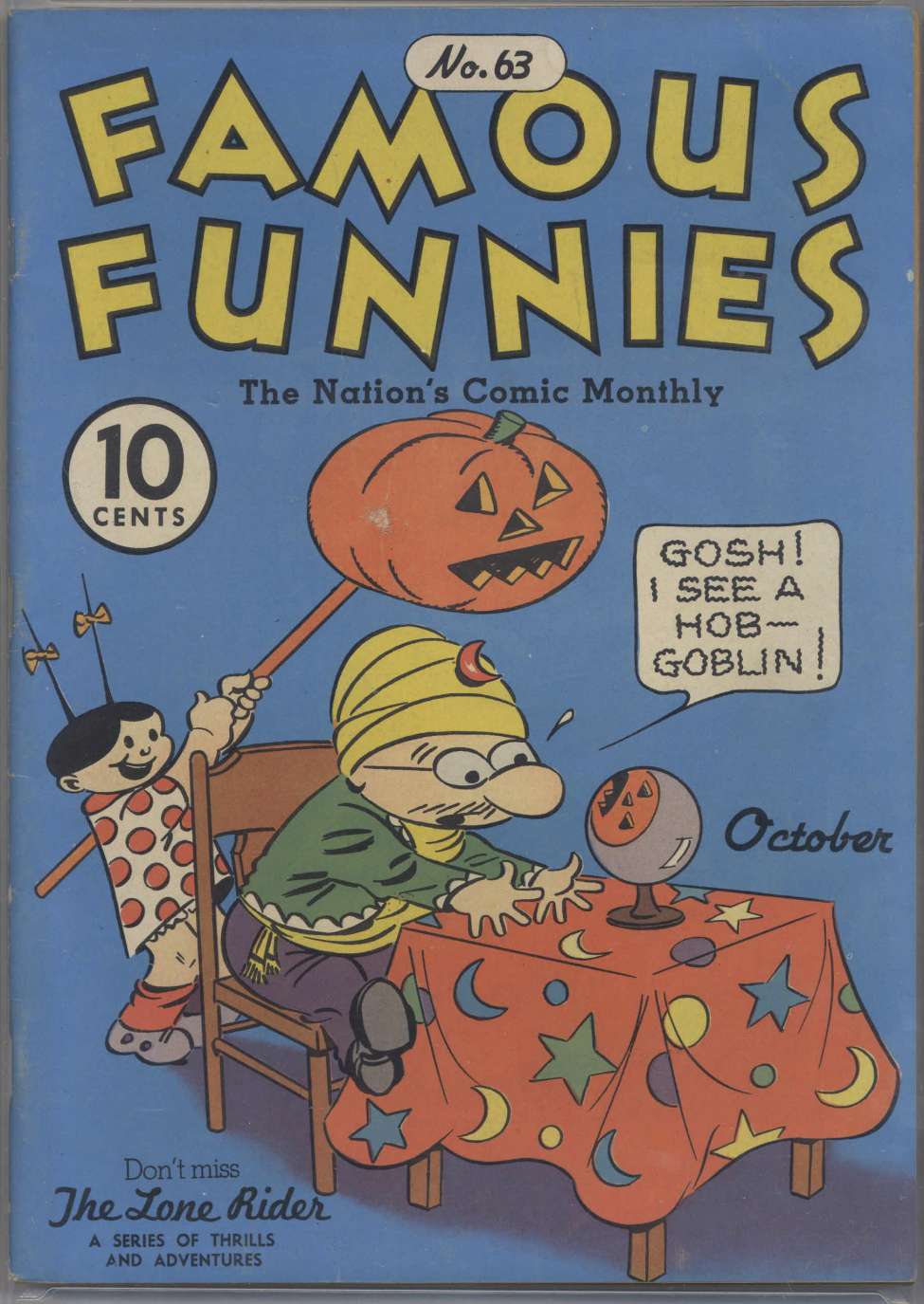 Comic Book Cover For Famous Funnies 63 - Version 1