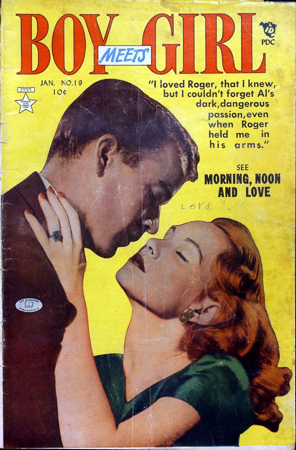 Comic Book Cover For Boy Meets Girl 19