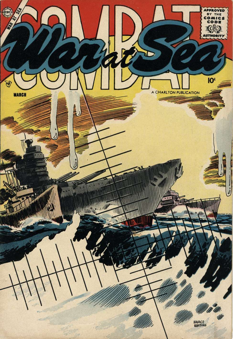 Comic Book Cover For War at Sea 24