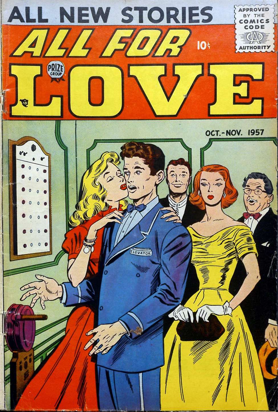 Comic Book Cover For All for Love v1 4