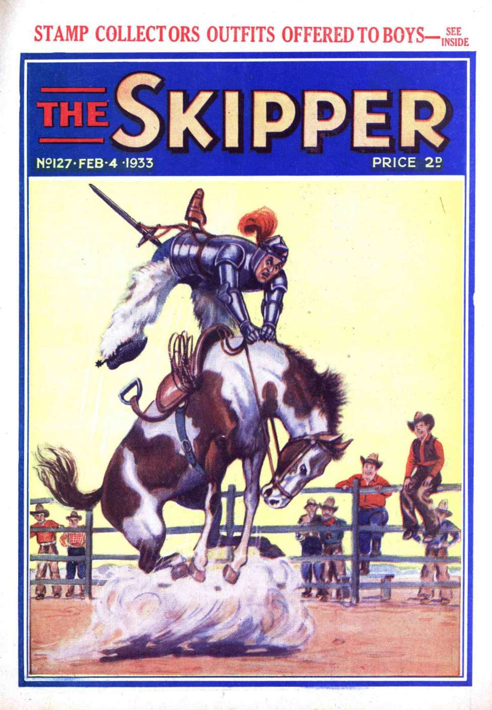 Comic Book Cover For The Skipper 127