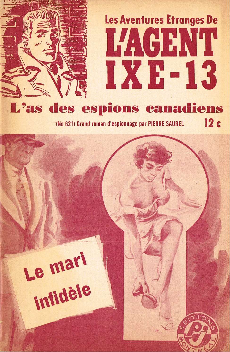 Book Cover For L'Agent IXE-13 v2 621 - Le mari infidèle