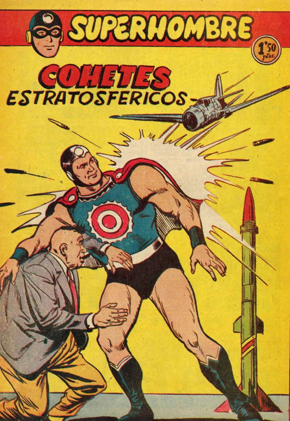 Comic Book Cover For SuperHombre 43 Cohotes estratosfericos