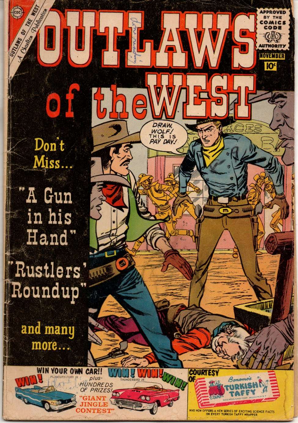 Comic Book Cover For Outlaws of the West 28