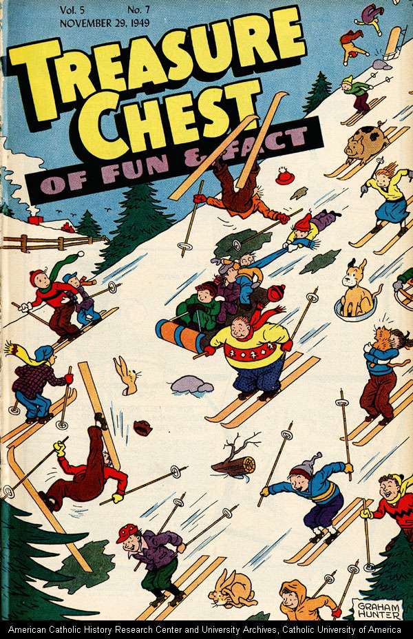 Comic Book Cover For Treasure Chest of Fun and Fact v5 7