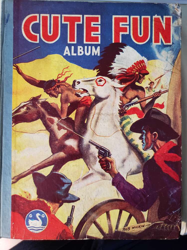 Comic Book Cover For Cute Fun Album 1953