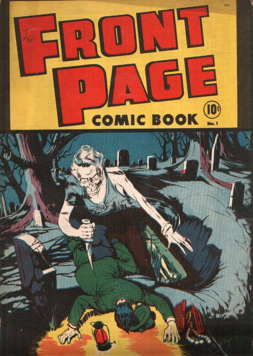 Comic Book Cover For Front Page 1