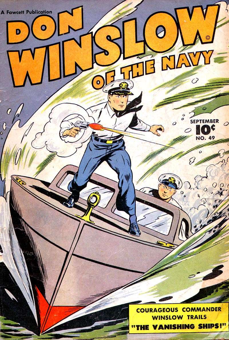 Comic Book Cover For Don Winslow of the Navy 49 - Version 1