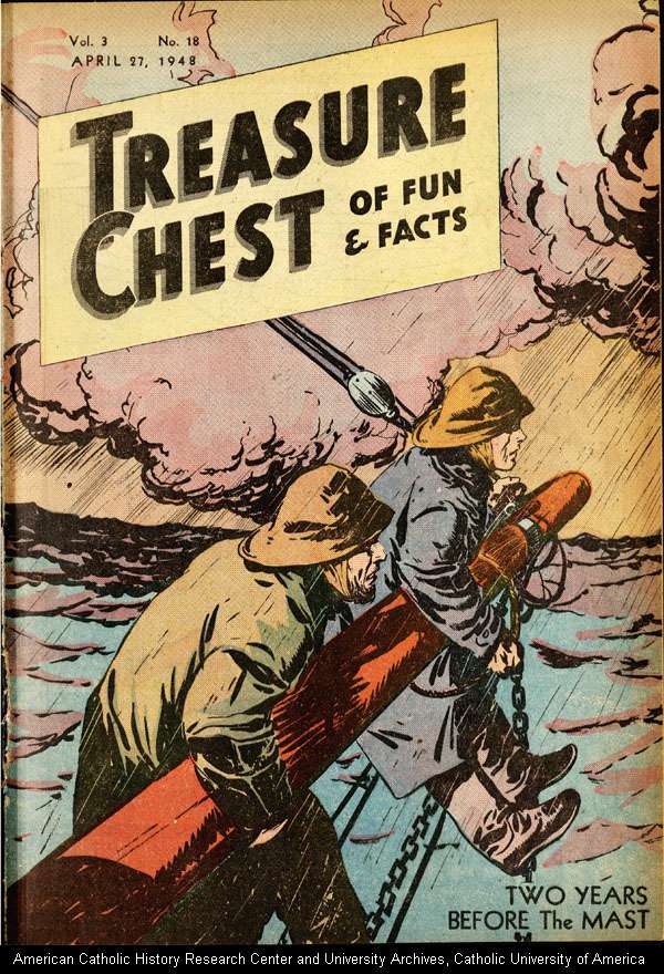 Comic Book Cover For Treasure Chest of Fun and Fact v3 18