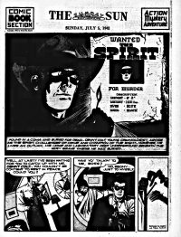 Large Thumbnail For The Spirit (1942-07-05) - Baltimore Sun (b/w)
