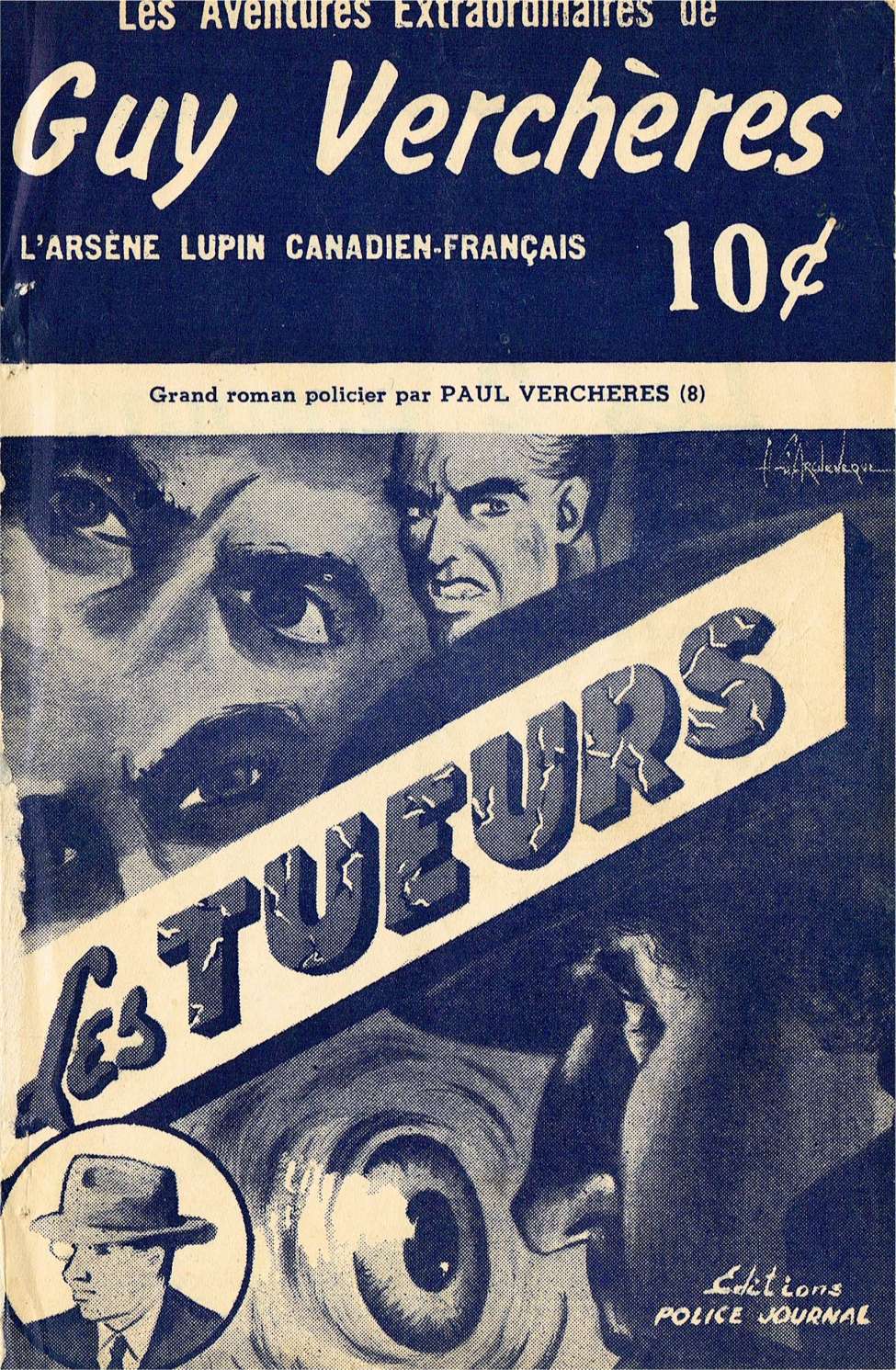 Book Cover For Guy-Vercheres v2 8 - Les tueurs