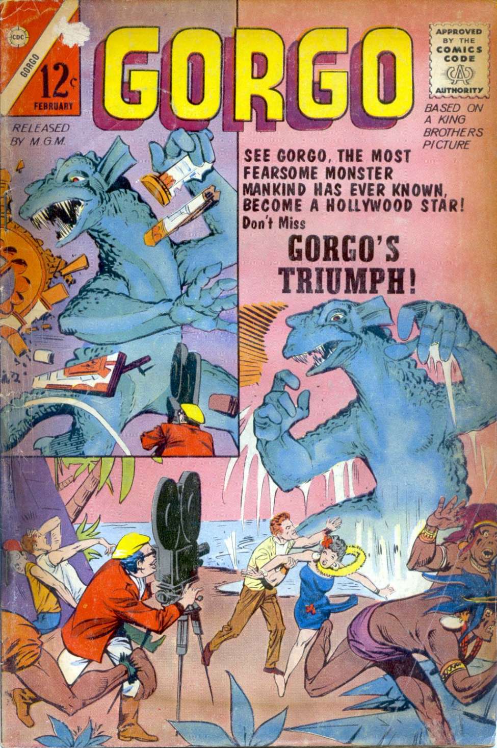 Comic Book Cover For Gorgo 11