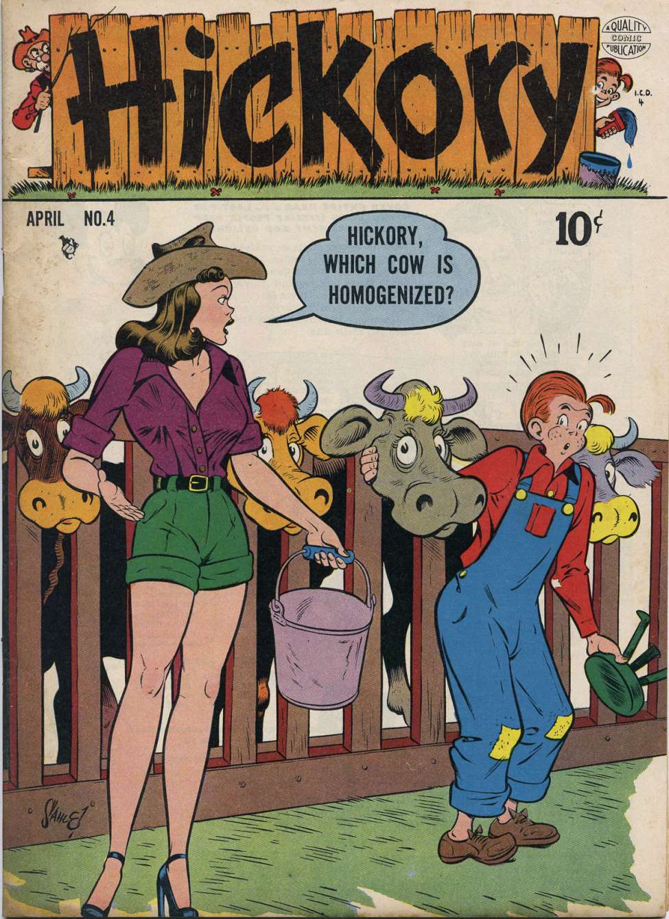 Comic Book Cover For Hickory 4