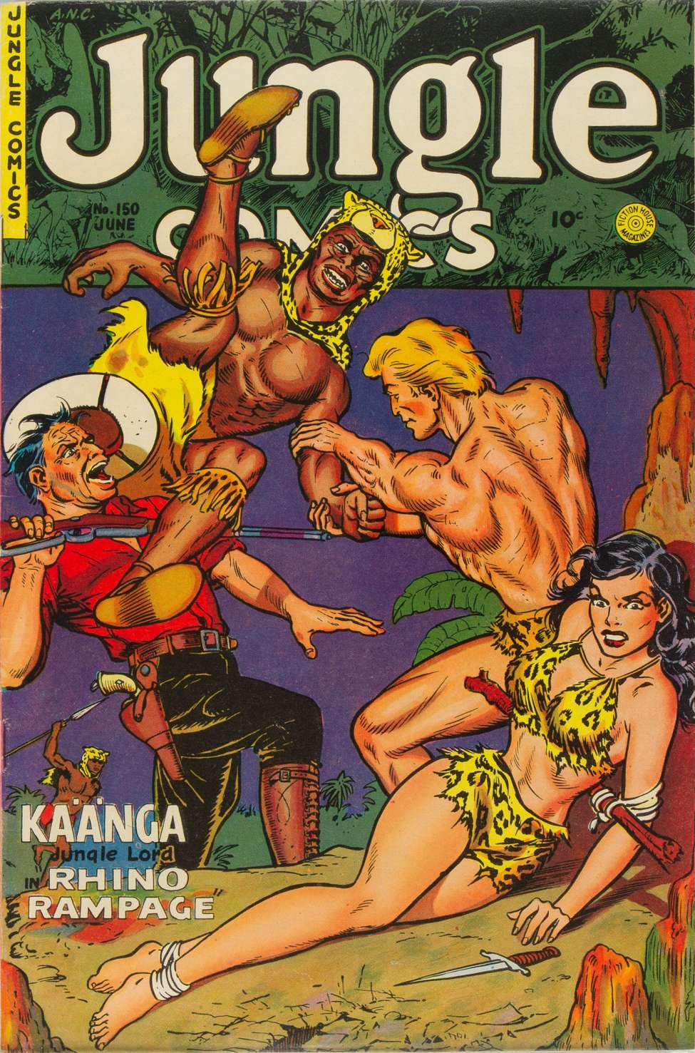 Book Cover For Jungle Comics 150 (alt) - Version 2