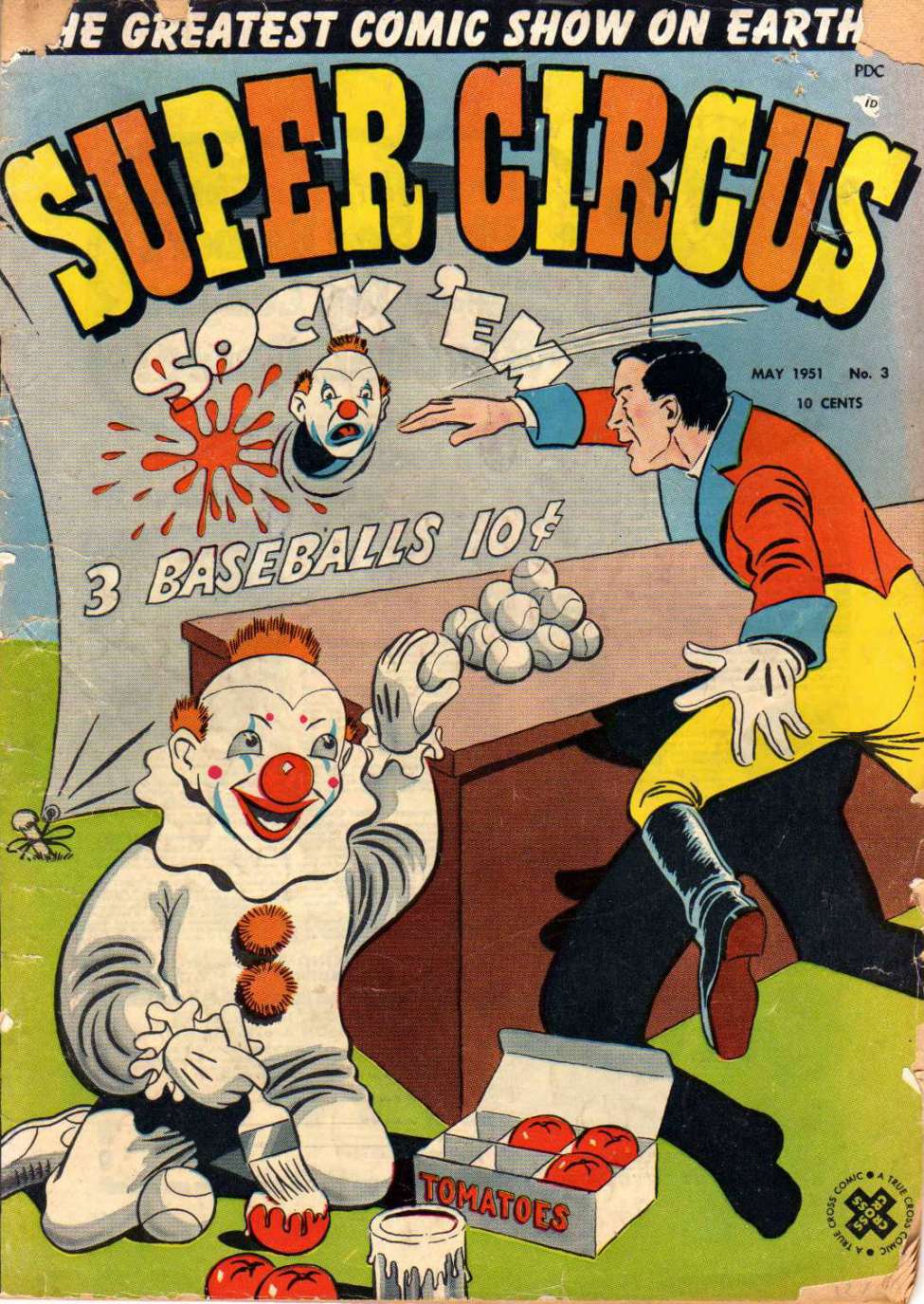 Comic Book Cover For Super Circus 3