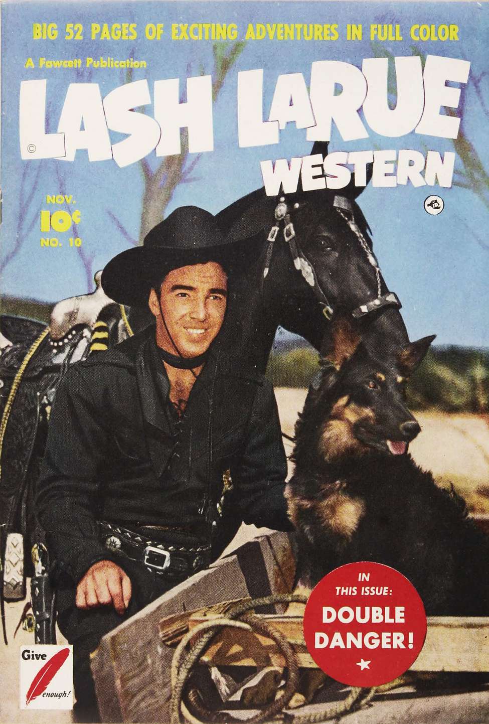Book Cover For Lash LaRue Western 10