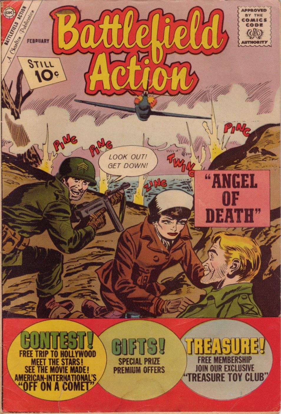 Comic Book Cover For Battlefield Action 40