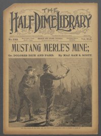 Large Thumbnail For Beadle's Half Dime Library 1045 - Mustang Merle's Mine