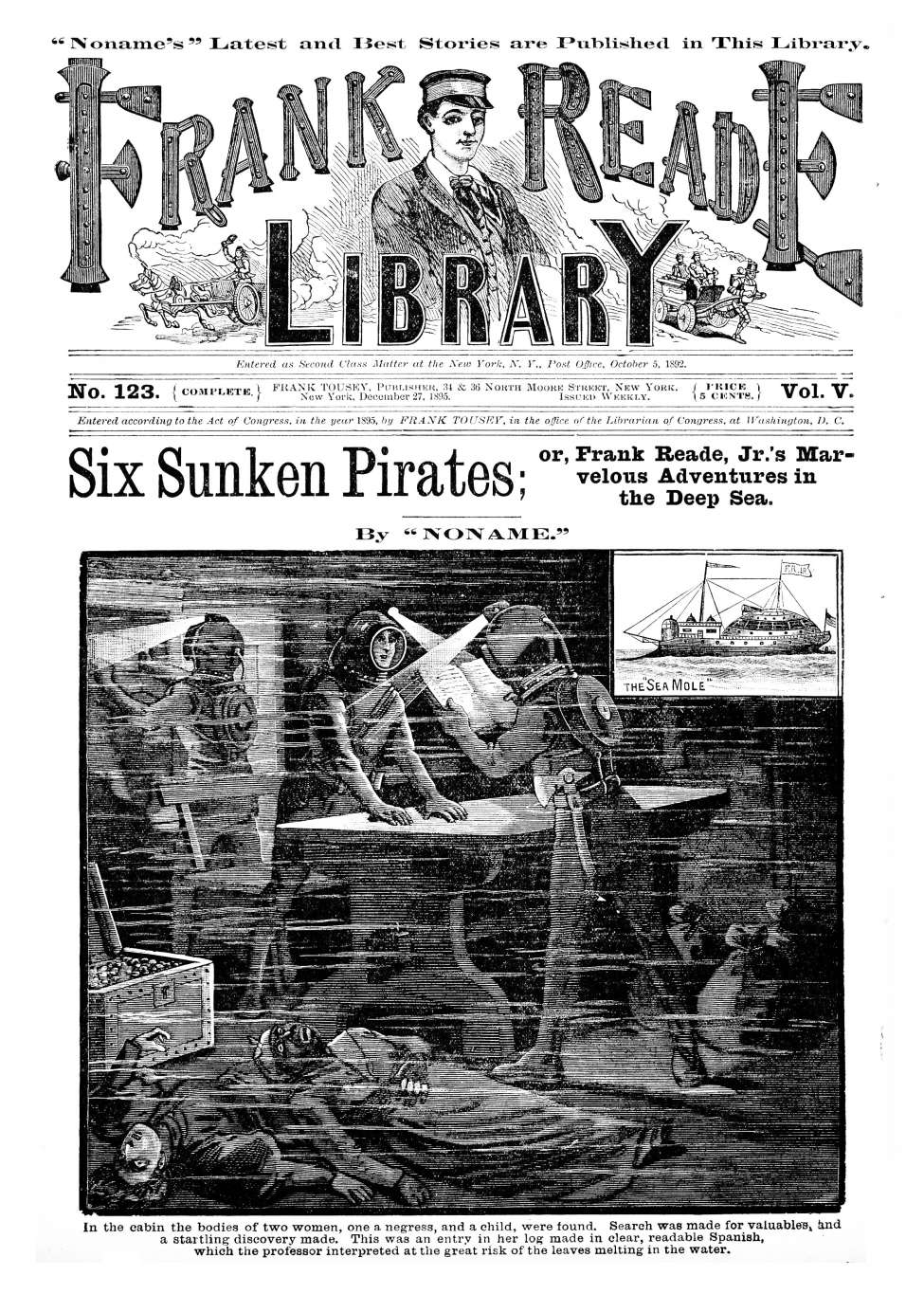 Book Cover For v05 123 - Six Sunken Pirates