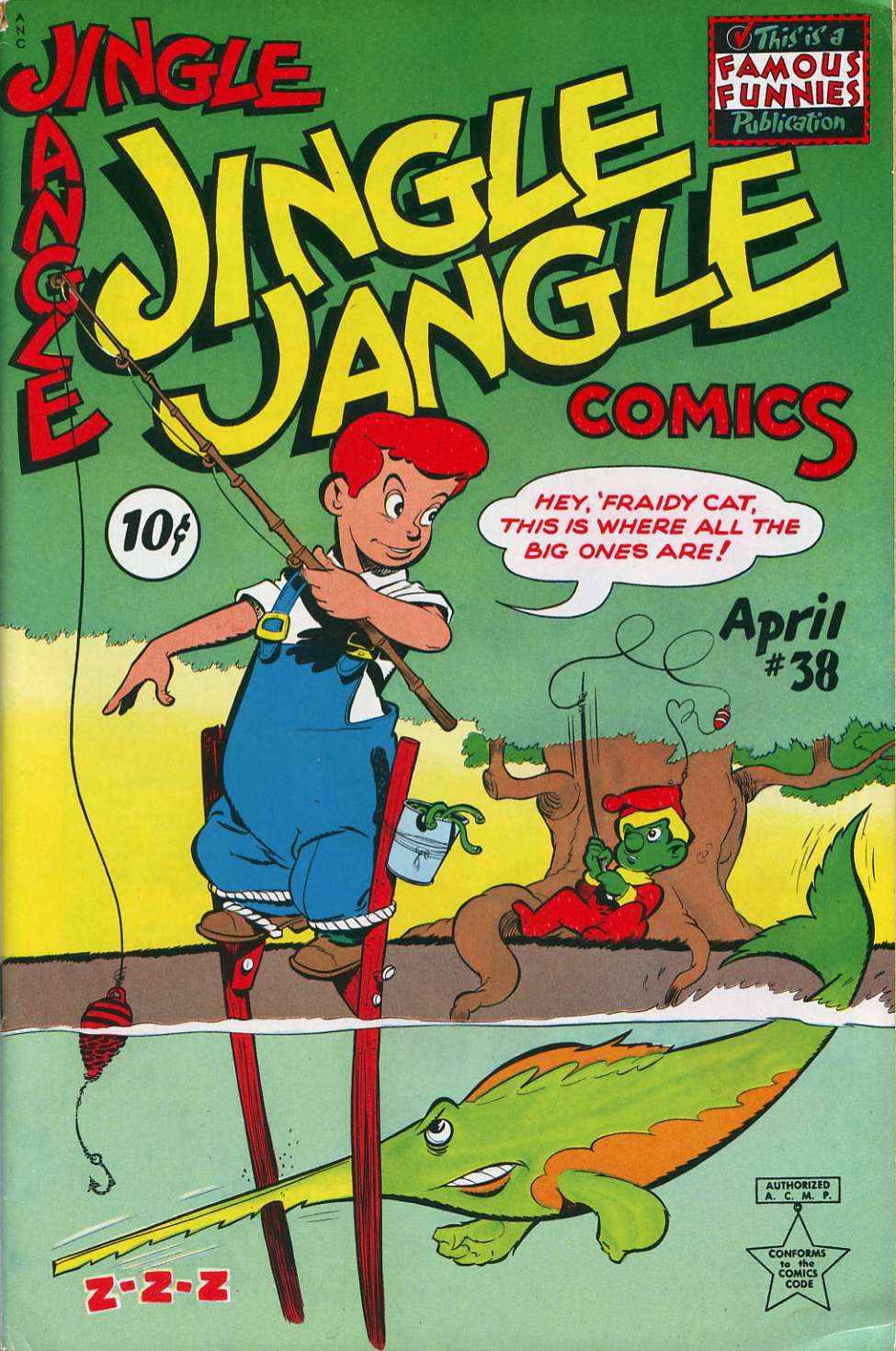 Book Cover For Jingle Jangle Comics 38