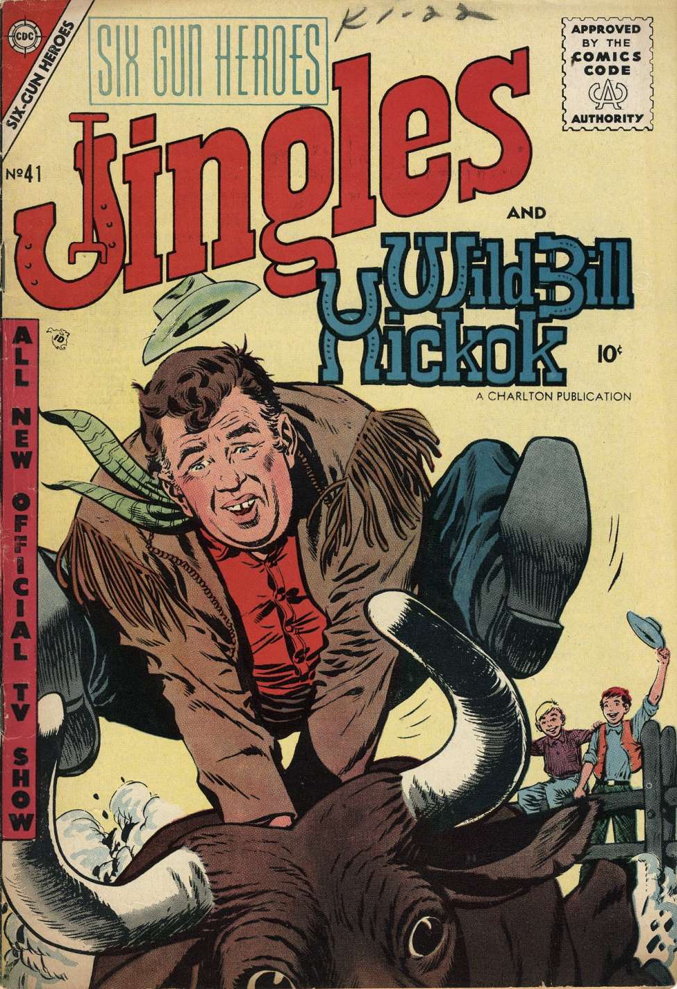 Comic Book Cover For Six-Gun Heroes 41