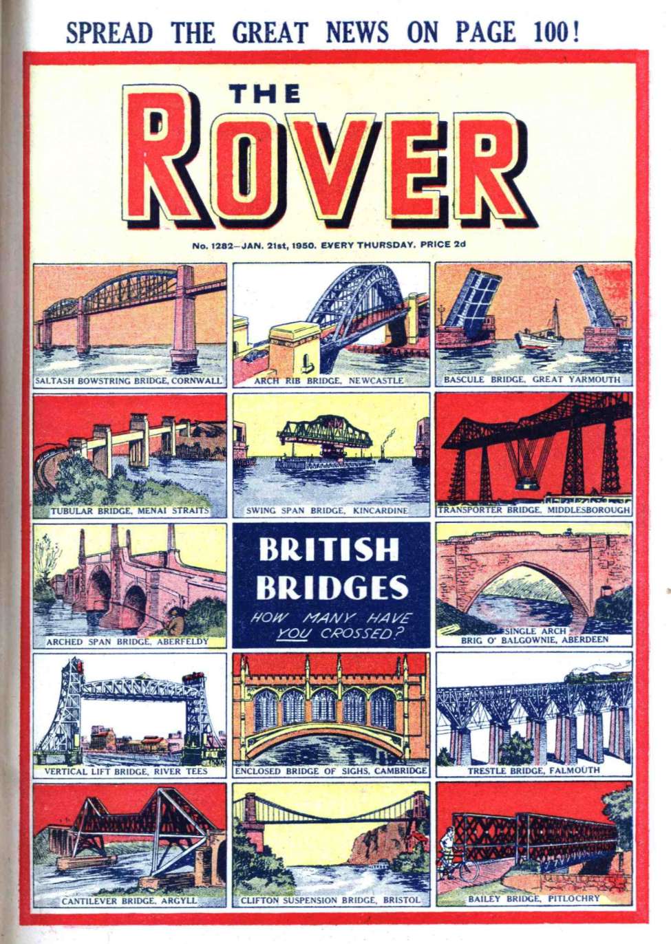 Book Cover For The Rover 1282