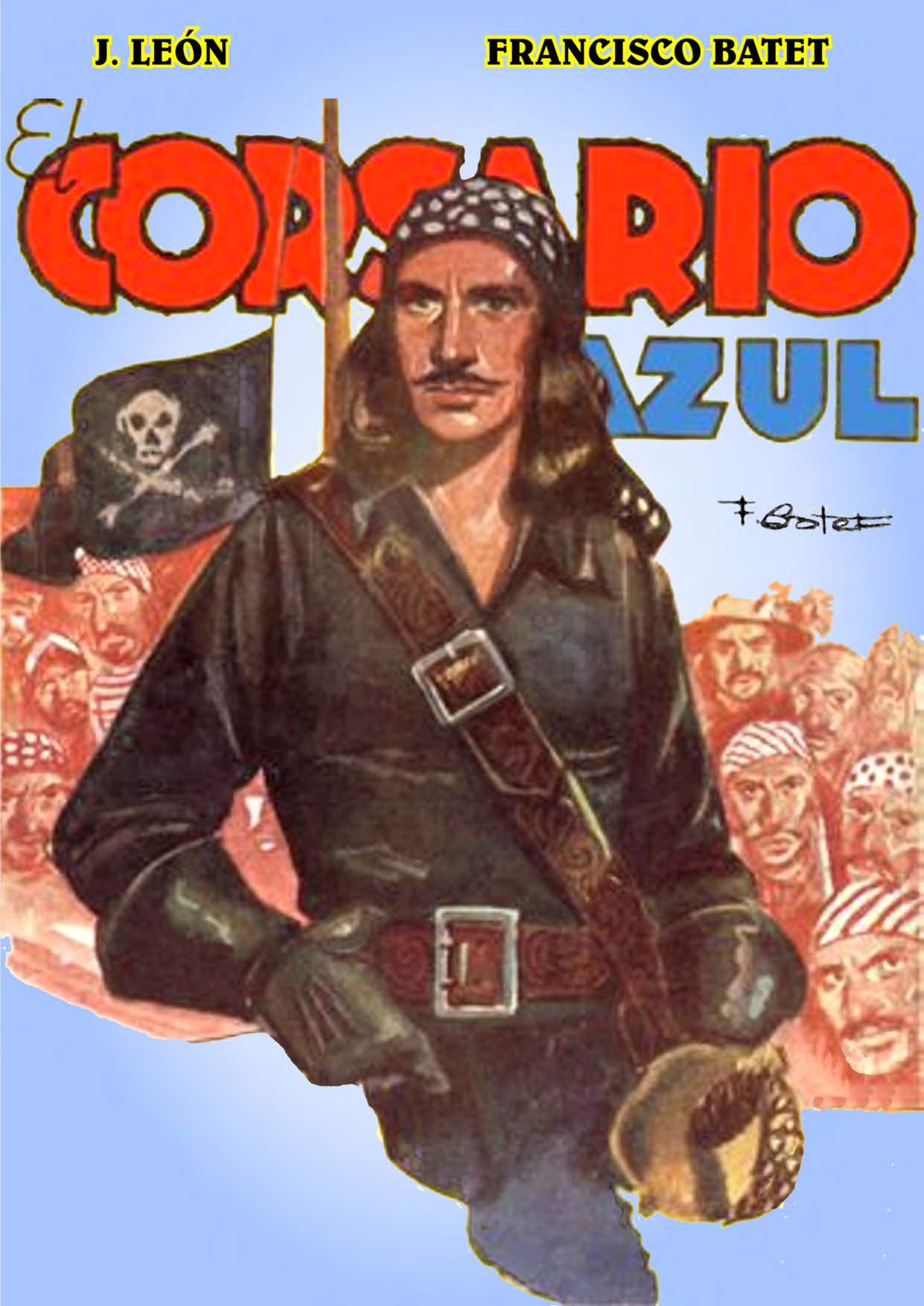 Comic Book Cover For El Corsario Azul