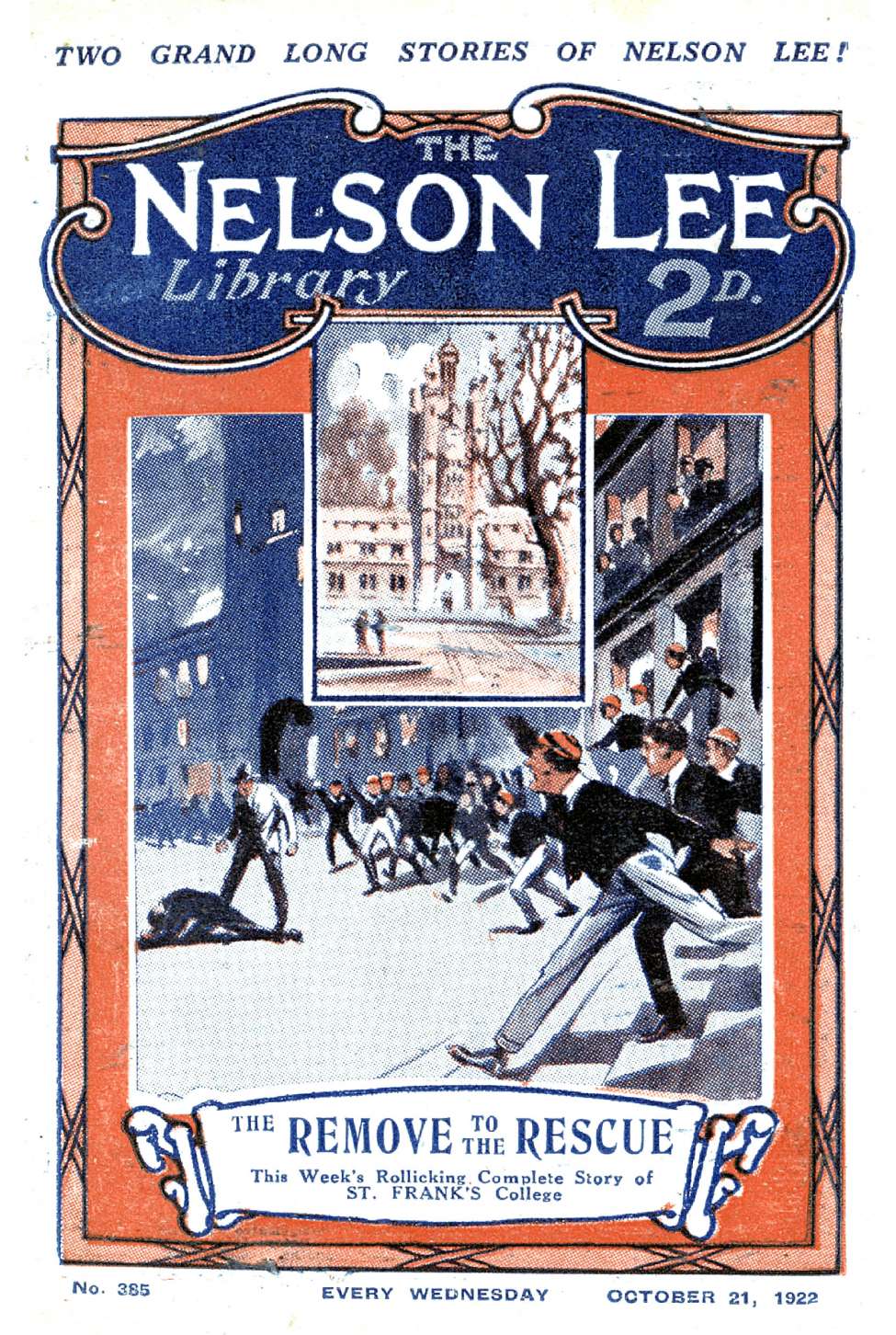 Comic Book Cover For Nelson Lee Library s1 385 - The Remove to the Rescue